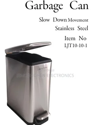 10 Litres Stainless Steel Dustbin