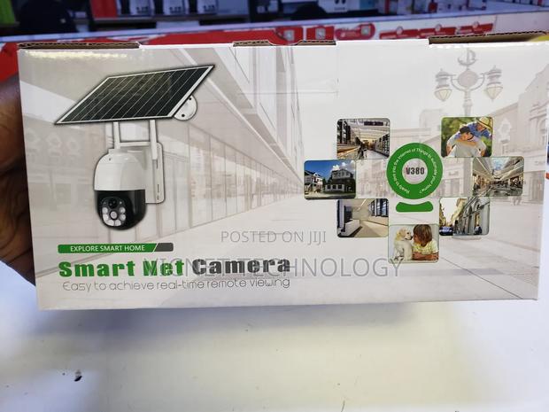 Solar Powered Wifi CCTV Camera - main view