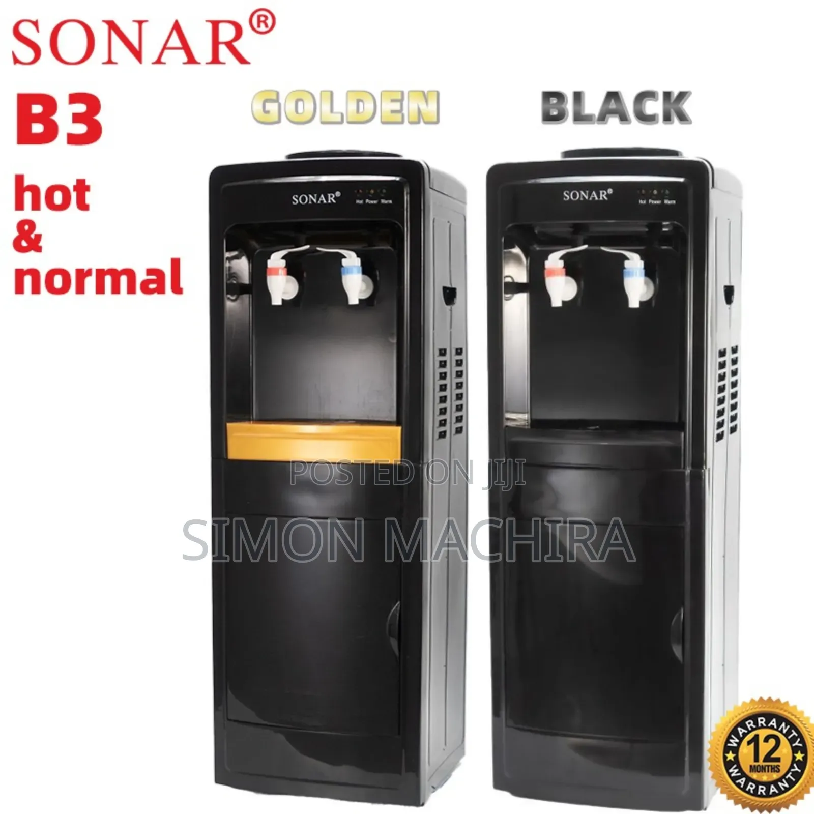 Sonar Hot and Normal Water Dispenser B3