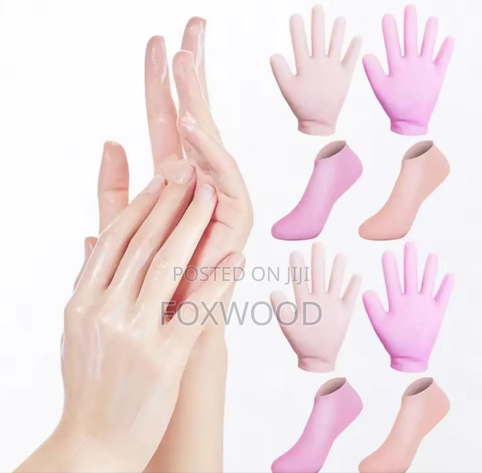 Spa Gel Moisturizing Socks Pair