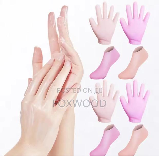 Spa Gel Moisturizing Socks Pair - thumbnail 6