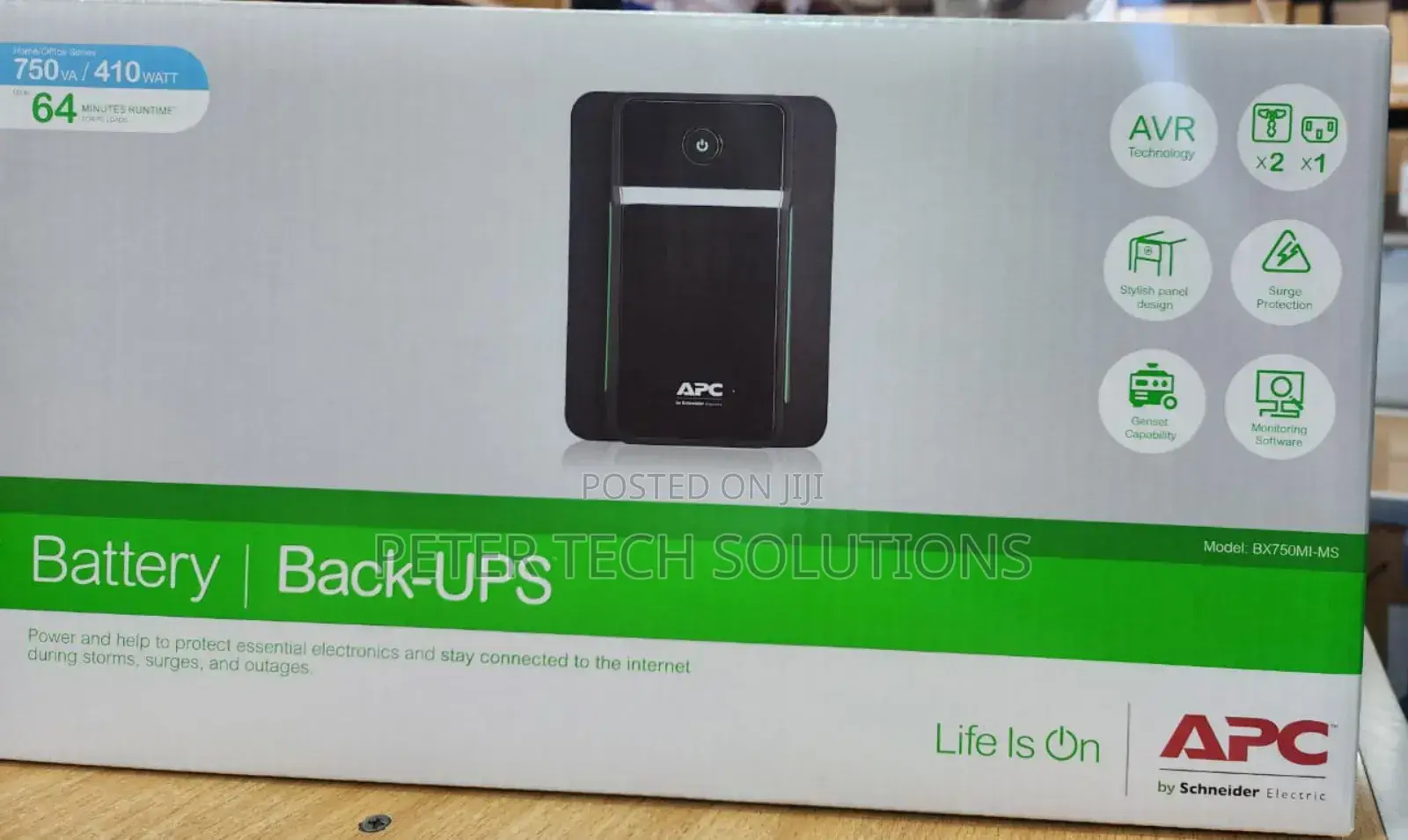 Apc Back-Ups 750va, 230v, Avr It