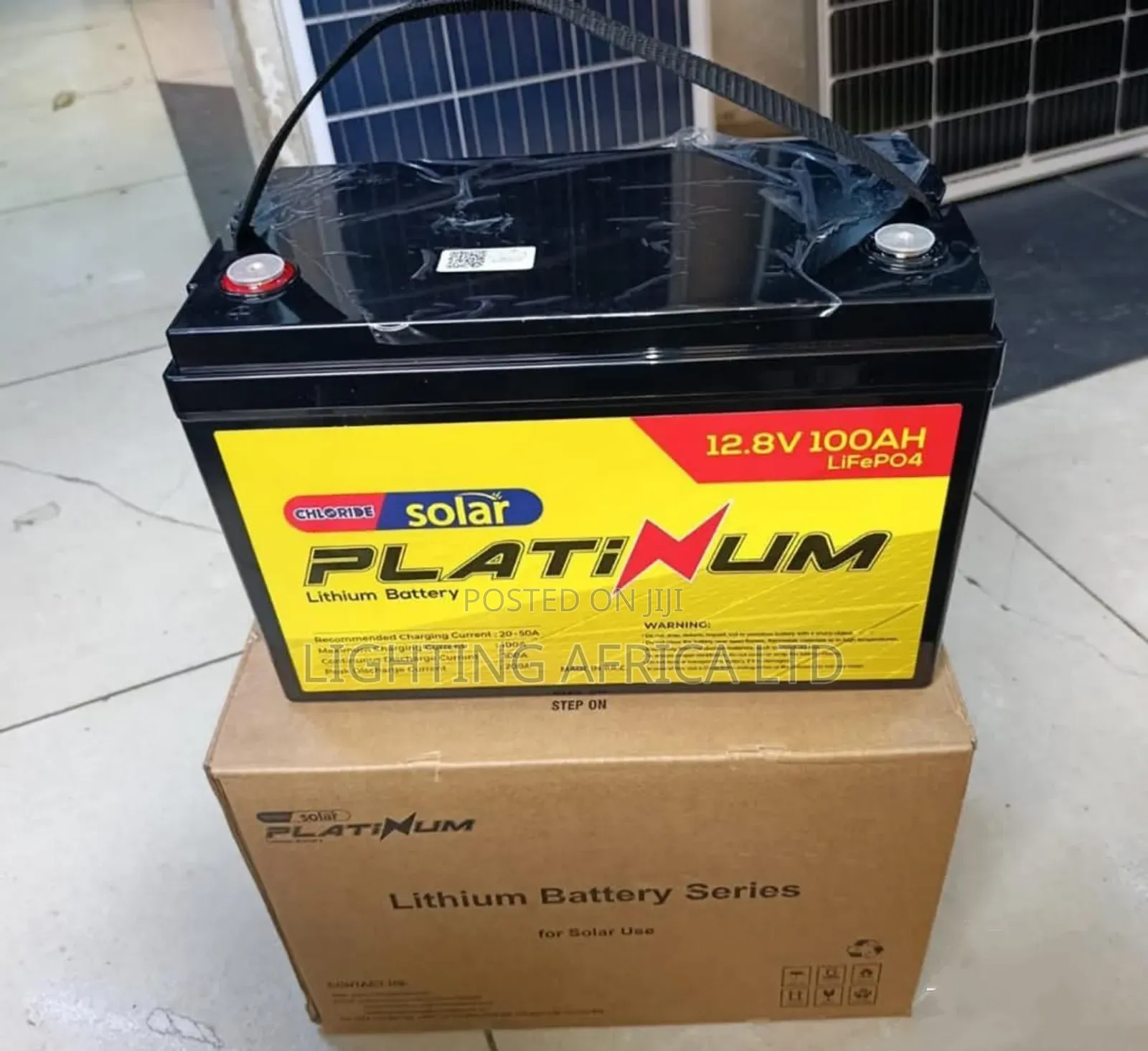 Platinum 12.8v - 100ah Lithium Ion Chloride Heavy Duty Solar Battery