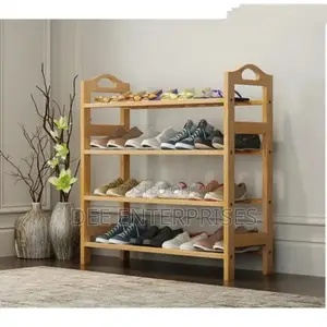 Bamboo Shoe Rack 4 Layer
