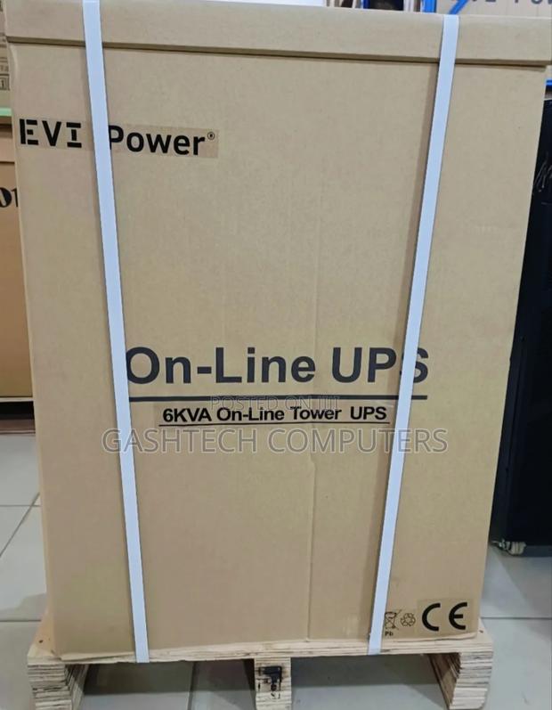 Evi 6000va / 5400w Tower Online Single Phase Ups - main view