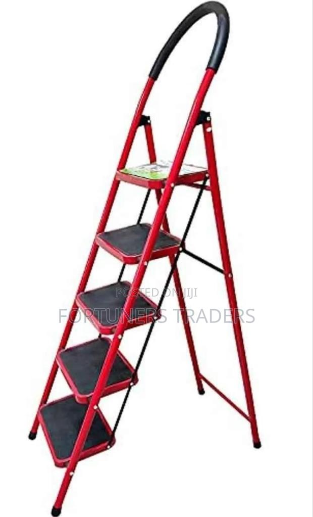 5 Step Foldable Ladder - main view