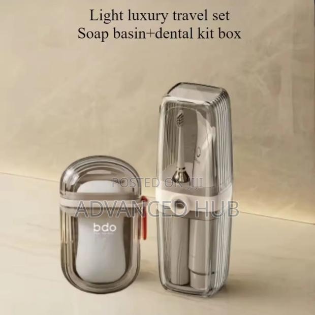 Portable Toothbrush and Soap Holder Set - thumbnail 2