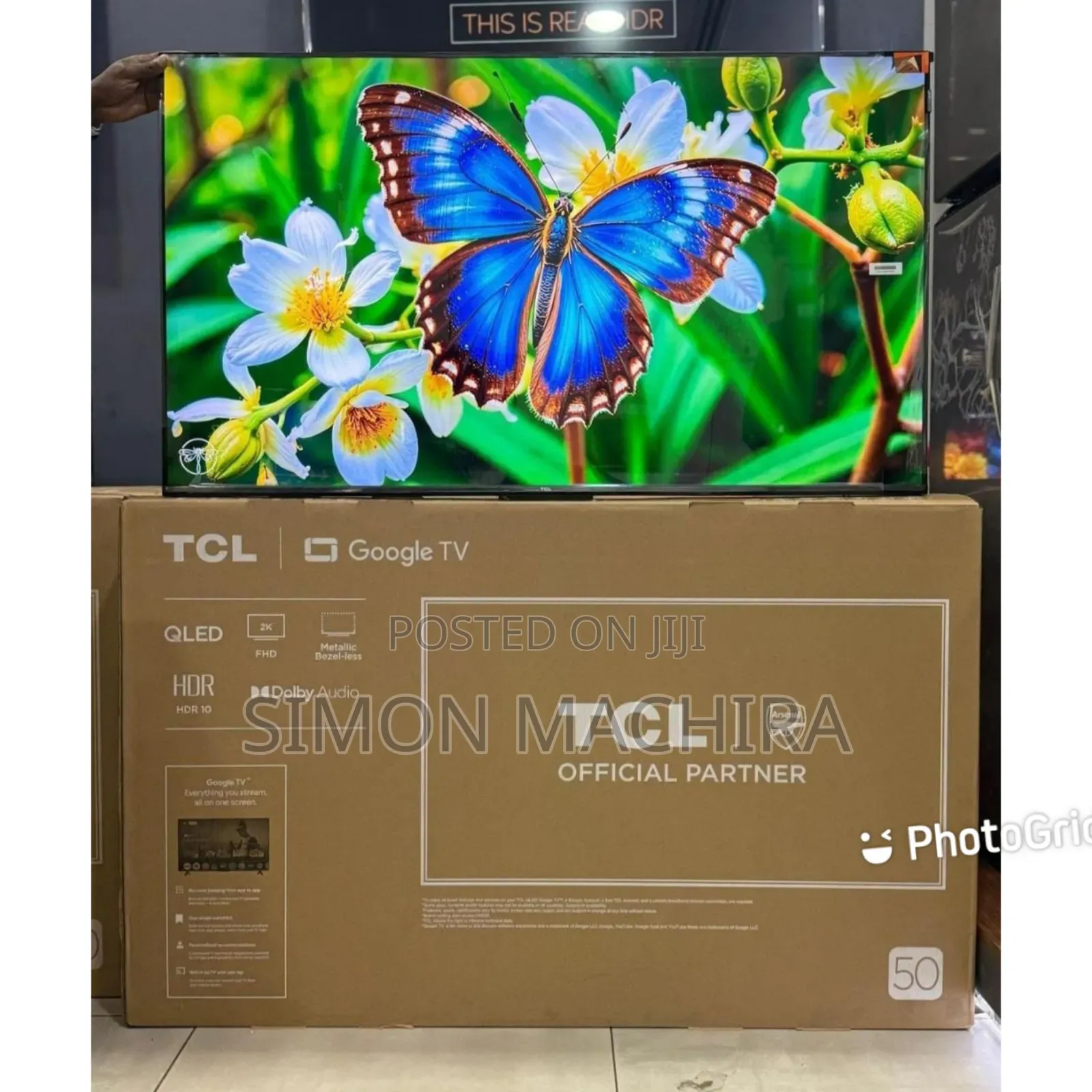 50 Inch Qled TCL Smart Tv