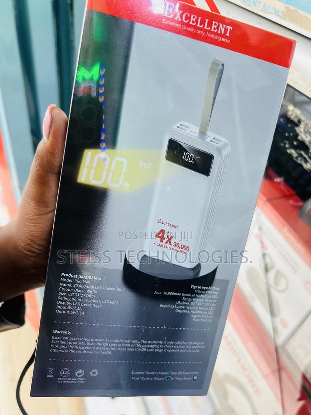 30000mah Excellent 4x Powerbank - main view
