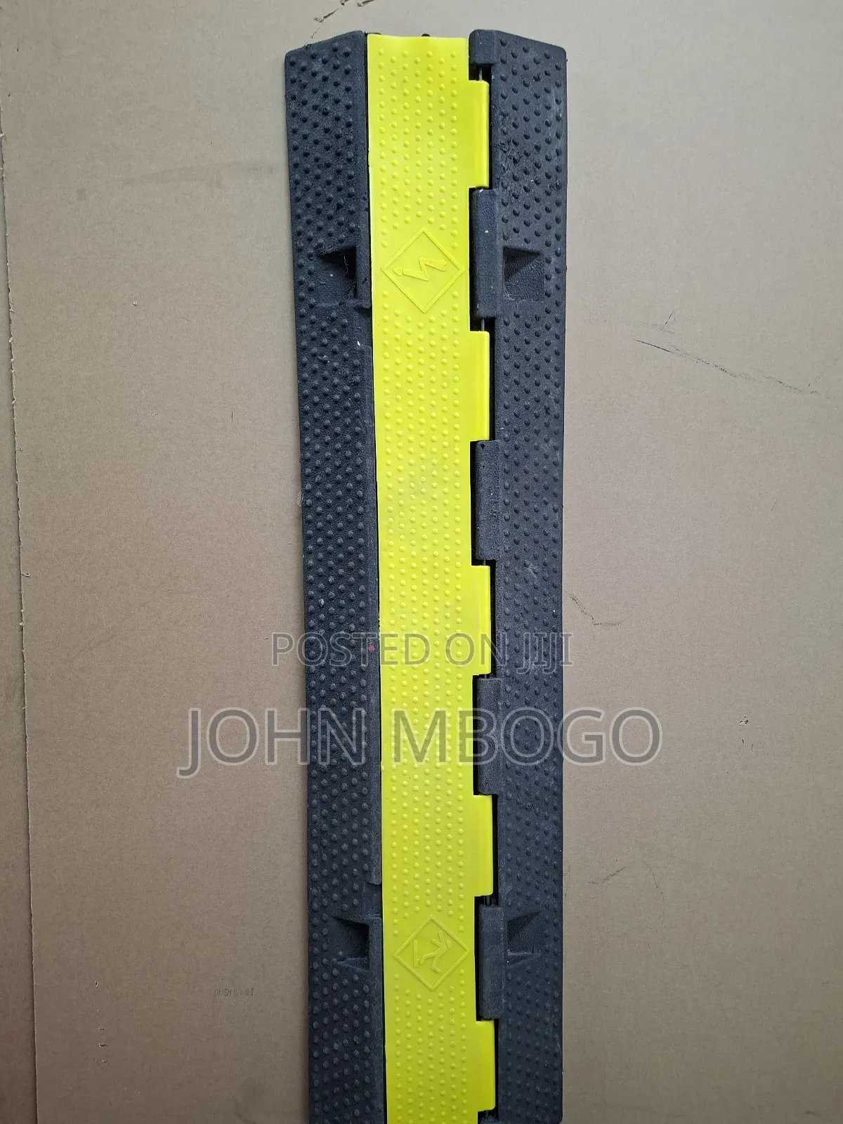 Two Channel Rubber Cable Protector