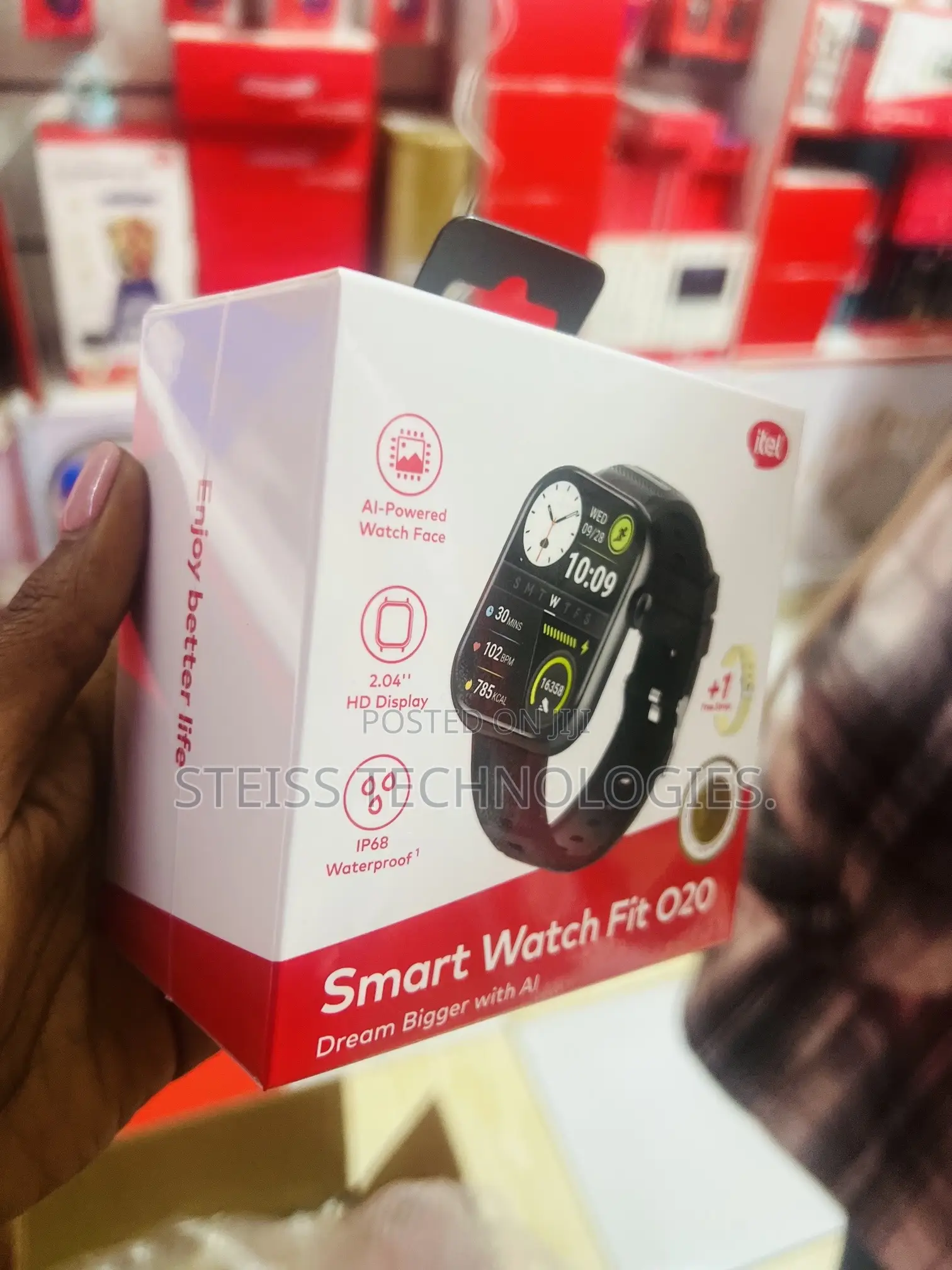 Itel Smartwatch Fiti 020