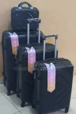 Fashion 4 in 1 Unbreakble Laxurious Rubber Suitcase Briefcase