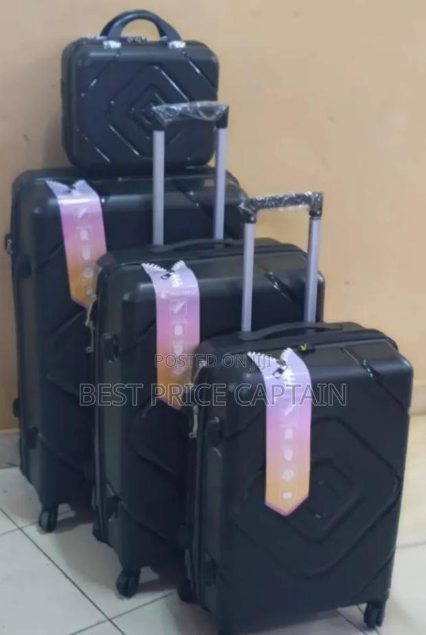 Fashion 4 in 1 Unbreakble Laxurious Rubber Suitcase Briefcase