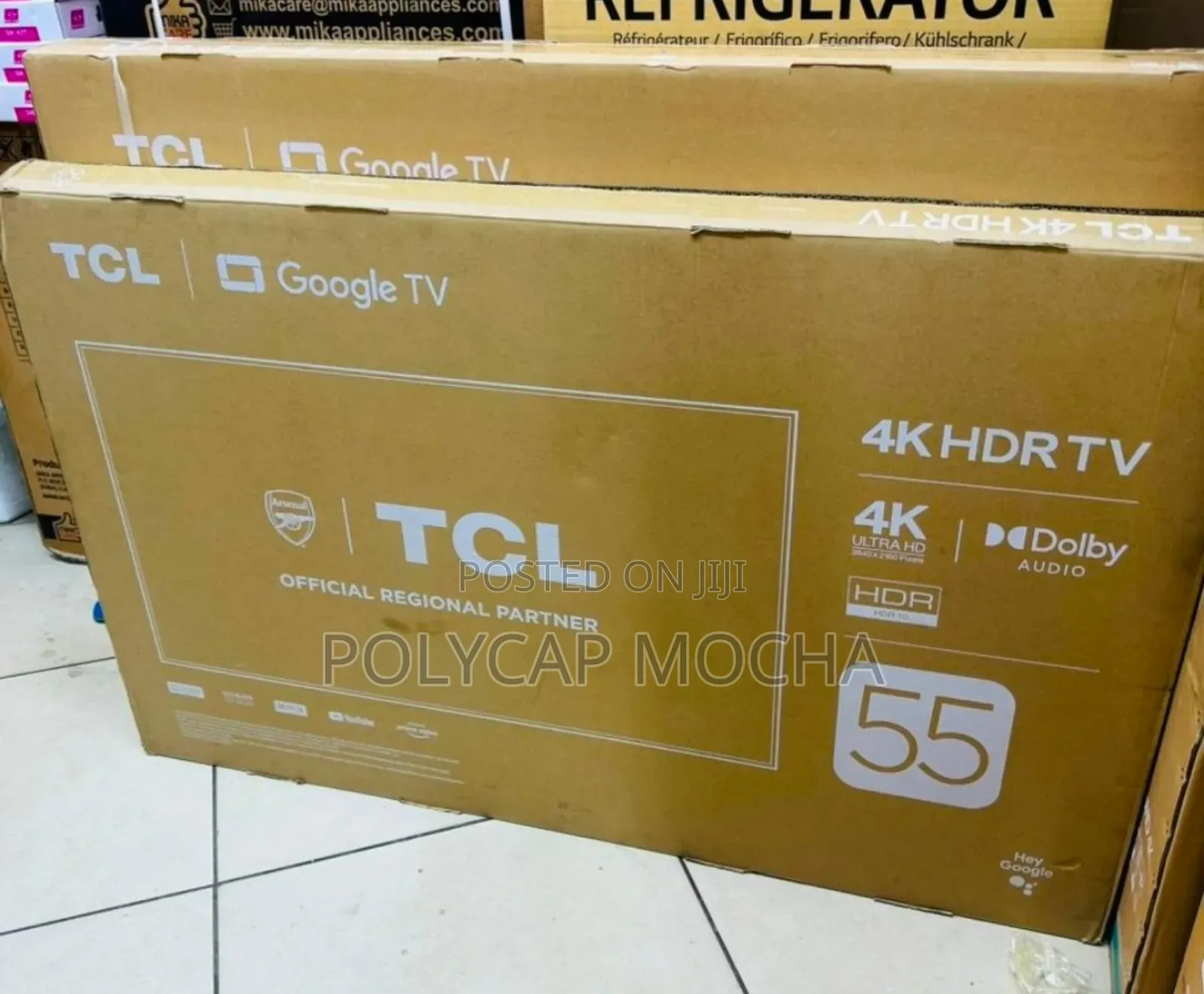 TCL 55p6k Is a 55-Inch Ultra Hd Smart Google TV.