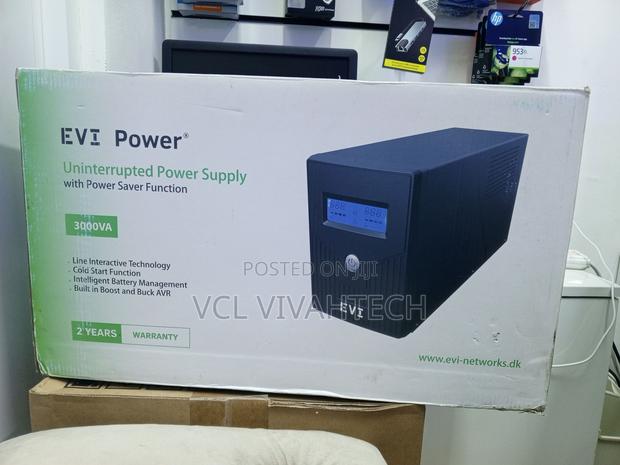 Evi 3000va / 1800w Line Interactive Ups - main view