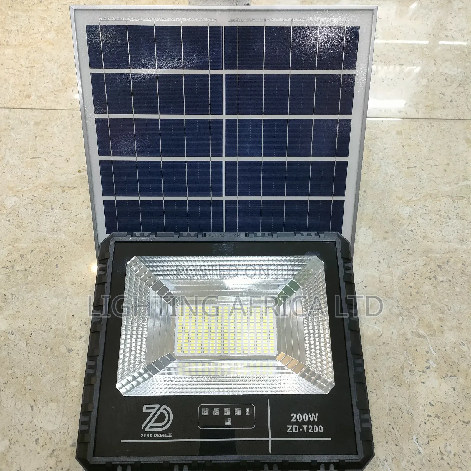 200 Watts Ip Standard Solar Flood Light 11hrs Straight