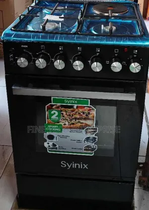 Syinix 50 by 50 Standing Cooker With Electric Oven