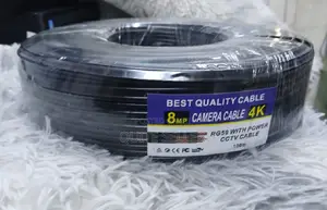 Rg59 8mp Qualitycamera Cable 100m