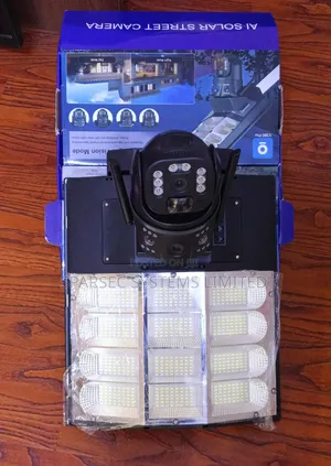 V380 Pro Dual Lens Ai Solar Camera + Lighting 2 in 1 4g