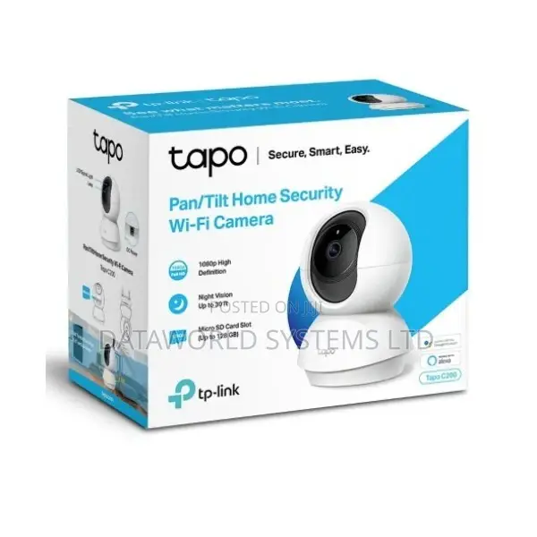 Pan/Tilt Home Security Wi-Fi Camera