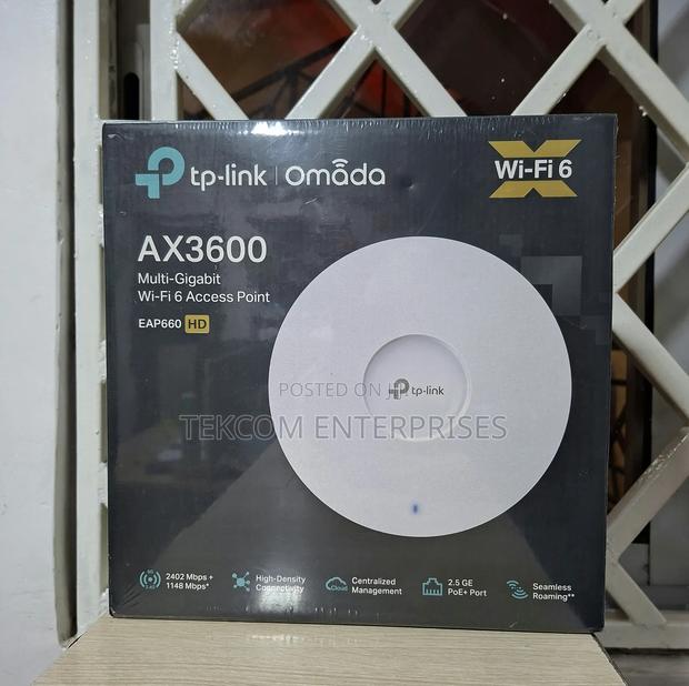 Tp-Link Eap 660 Hd Multi-Gigabit Wifi 6 Access Point (660hd - main view