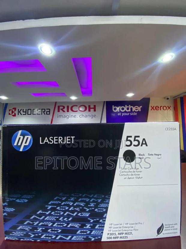 Hp Laserjet Enterprise P3015d Toner Hp 55a Yield Upto 6,000 Copies - main view