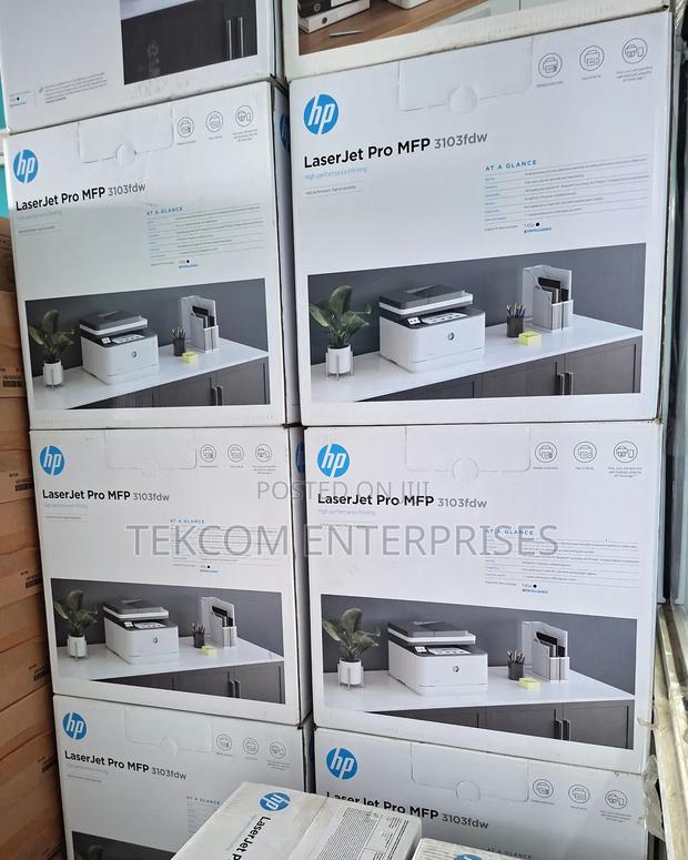 Hp Laserjet 3103fdw Hp Laserjet Pro MFP 3103fdw Printer - main view