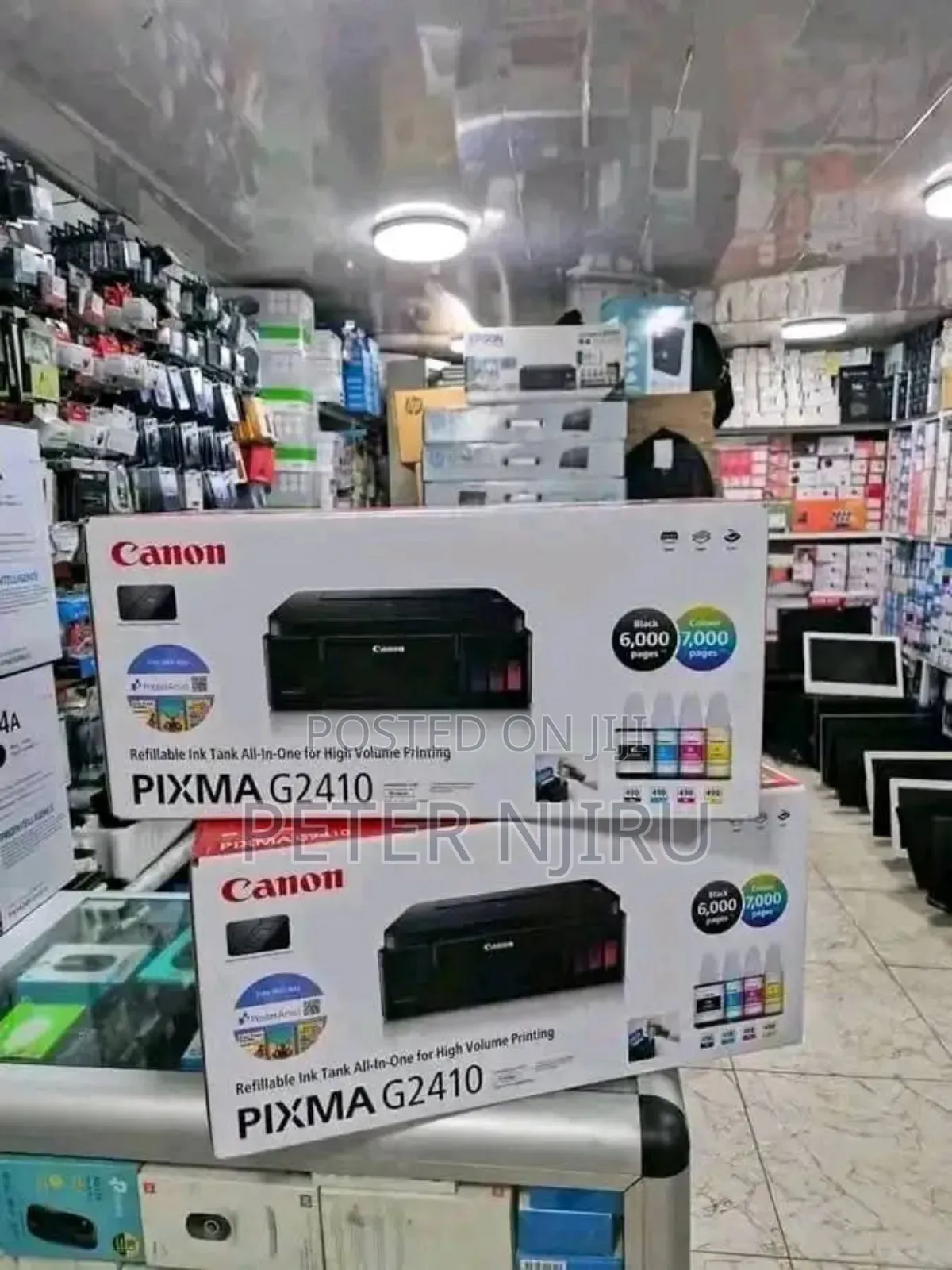 Canon Pixma G2410 A4 3-in-1 Multifunction Ink Tank Printer