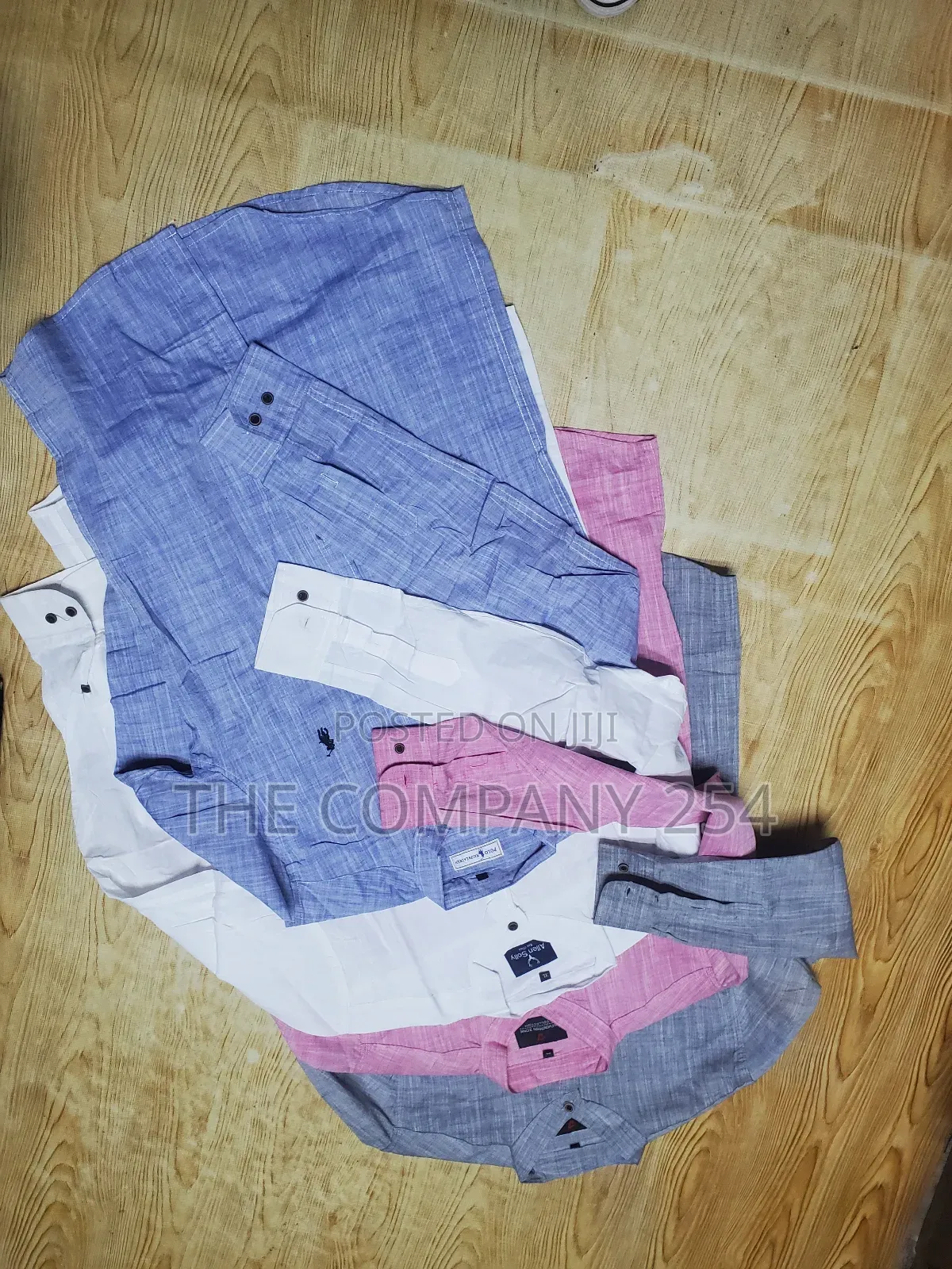 Quality Chinese Collar Men Casual Long-Sleeved Linen Shirts