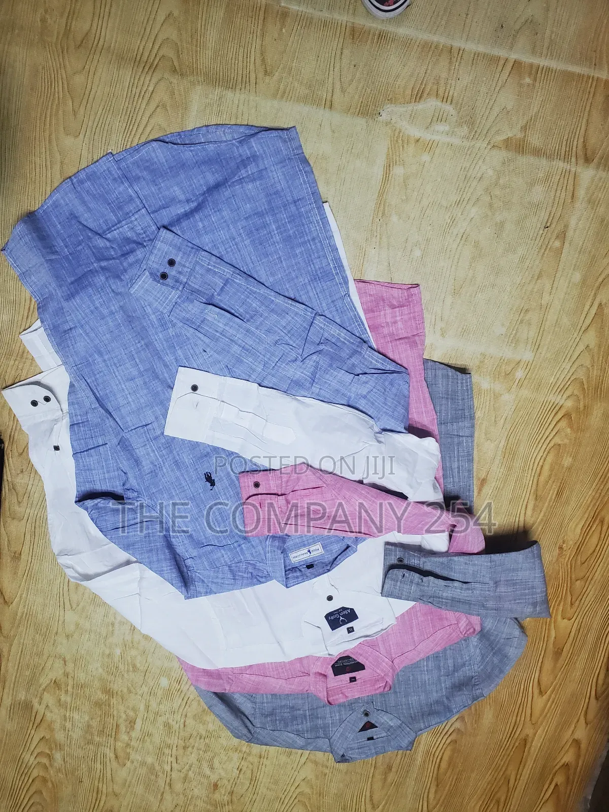 Quality Chinese Collar Men Casual Long-Sleeved Linen Shirts