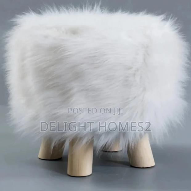 Faux Fur Stools_jk - thumbnail 3