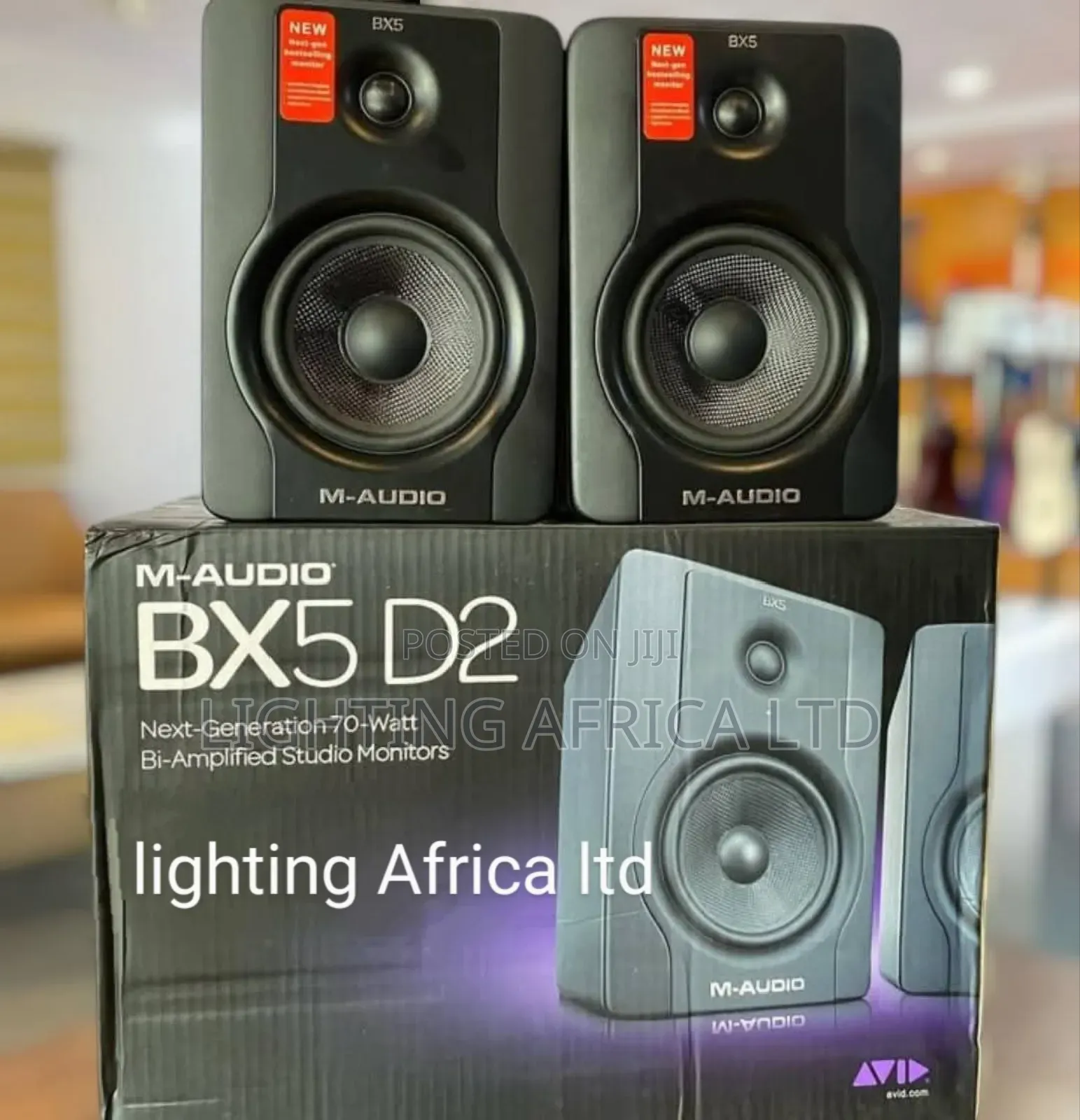 M- Audio Bx5 D2 Studio Monitors Speaker
