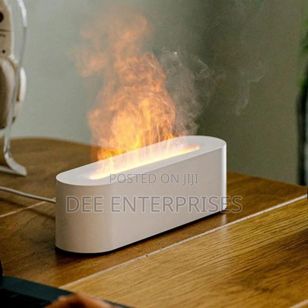 Flame Aromatherapy Diffuser Quiet Usb Air Humidifier - thumbnail 2