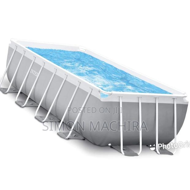 Large Frame Swimming Pool 4m X 2m X 1.2m - thumbnail 3