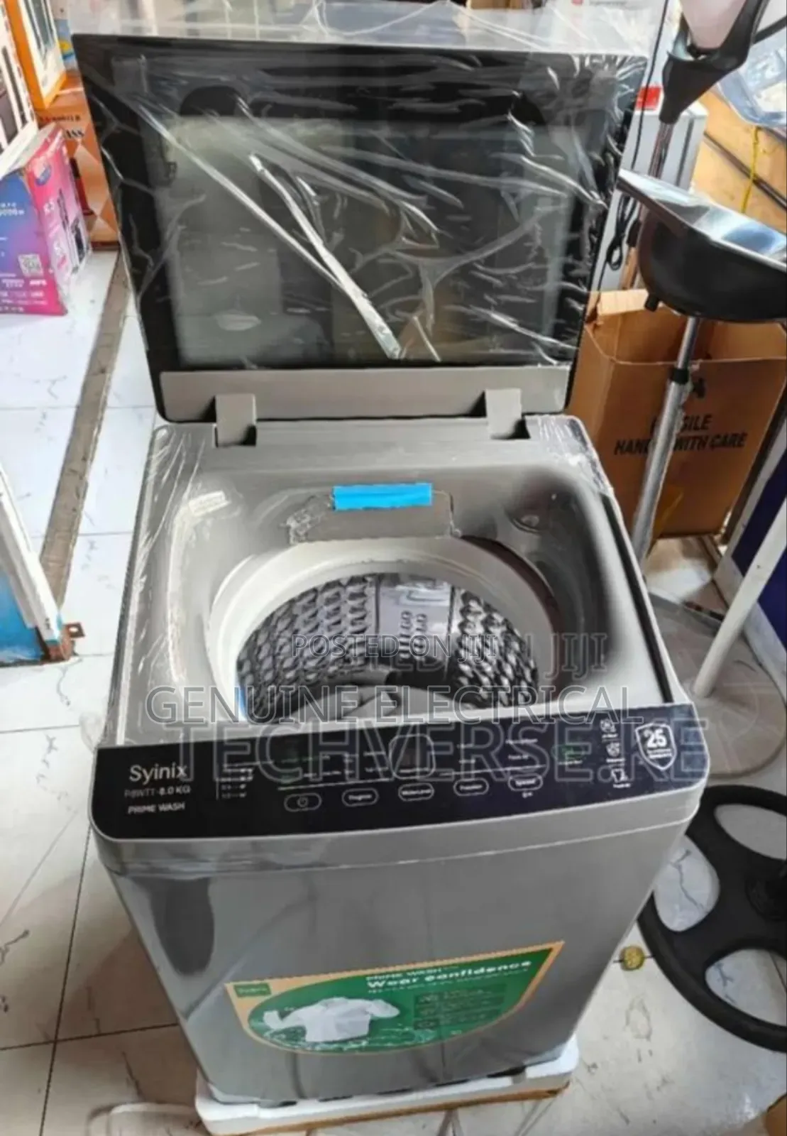 Syinix 8kg Fully Automatic Washing Machine