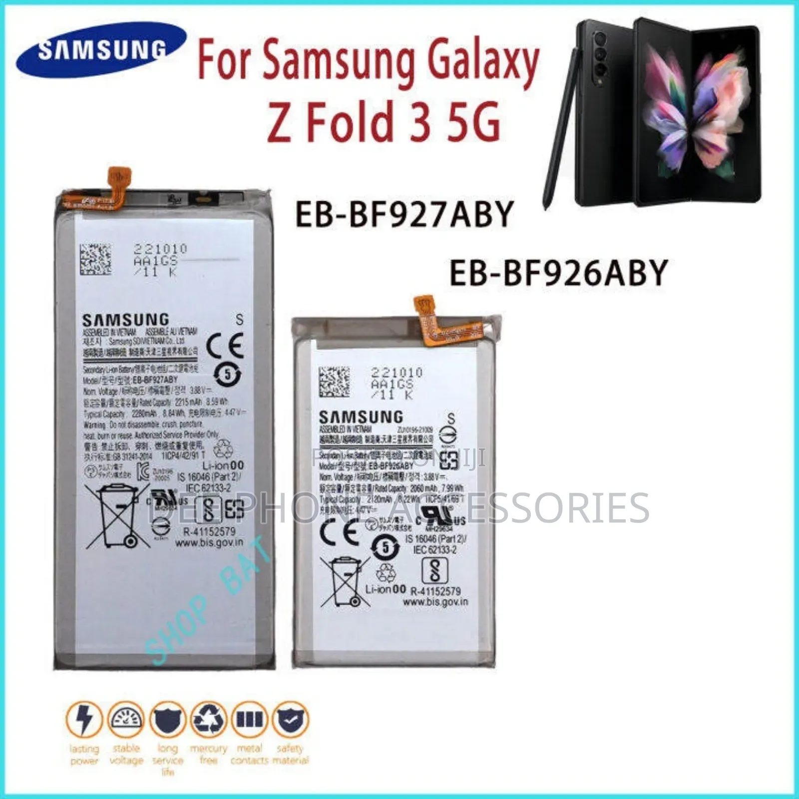 Samsung Z Fold 3 Phone Battery