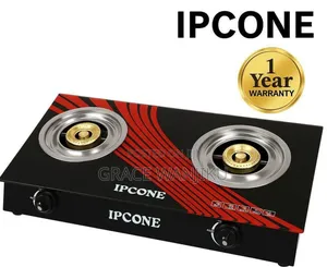2 Burner Glass Top Ipcone