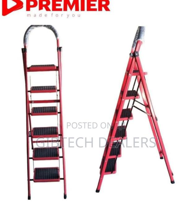6 Steps Folding Ladder - main view