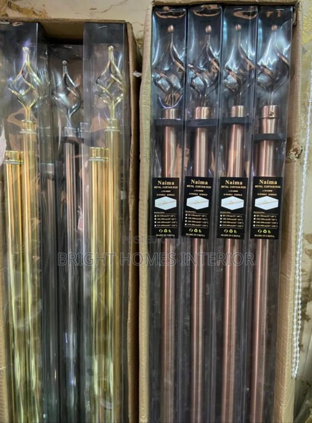 3m Double Window Curtain Rods Available