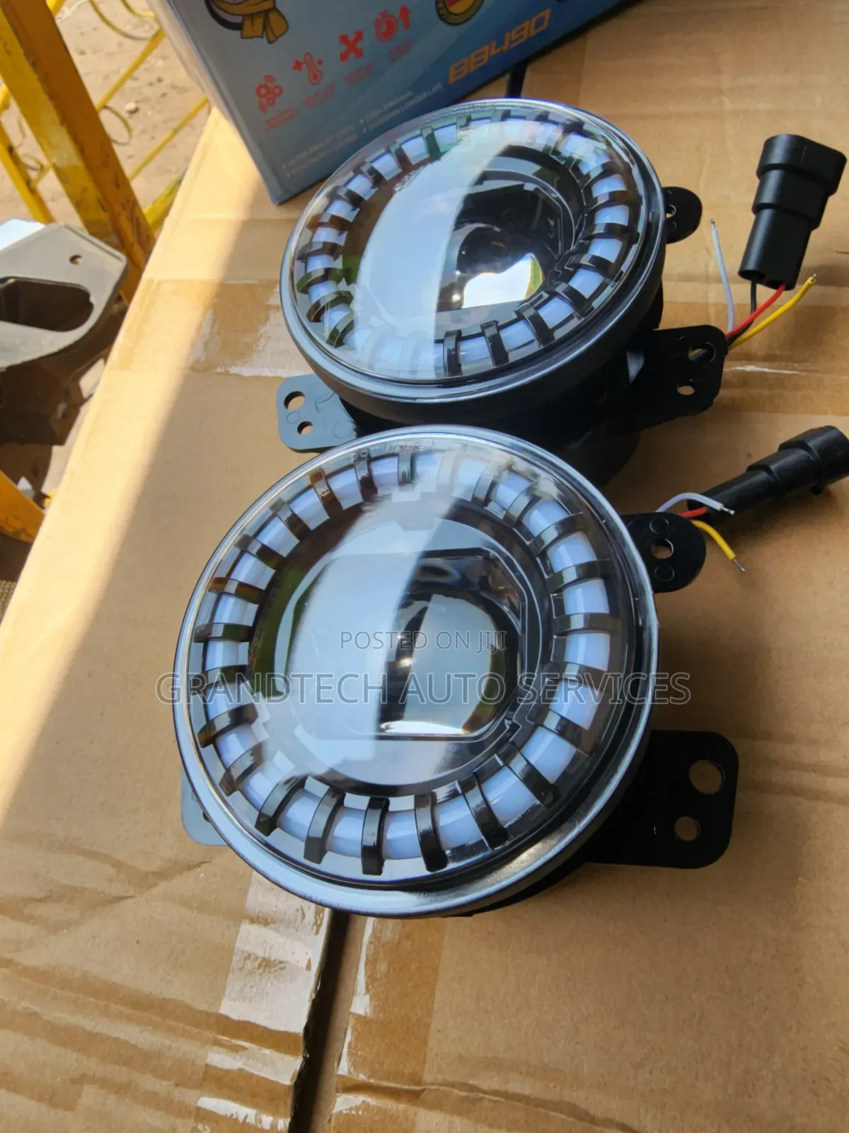 3 Colours Led Foglights With Day Running  Lights
