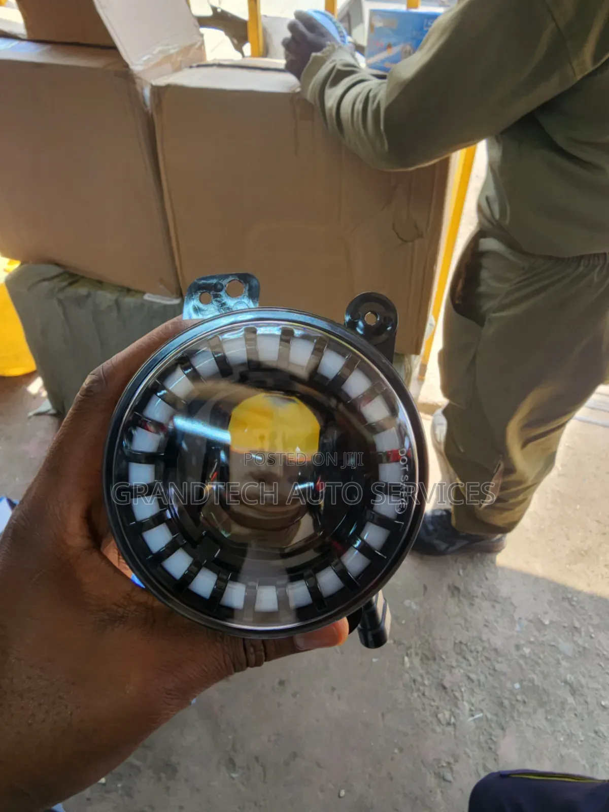 3 Colours Led Foglights With Day Running  Lights