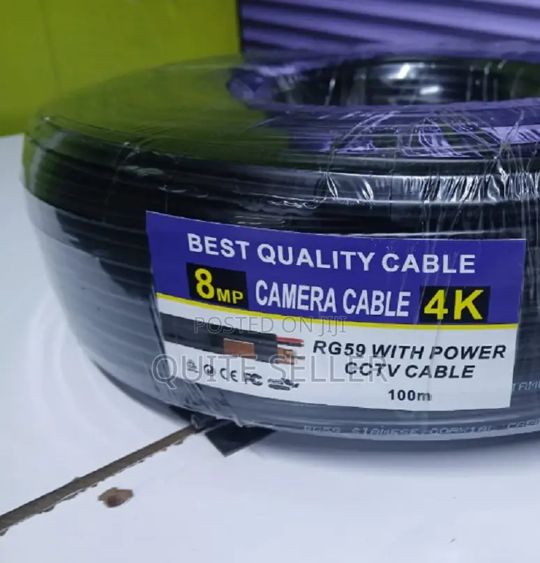Generic Rg59 Cable With Power - Easy to Install Replace