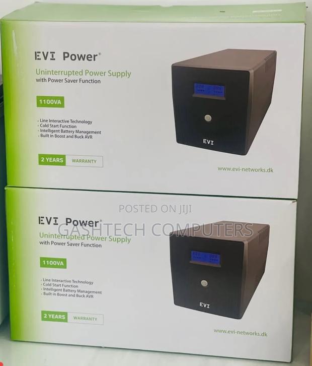 Evi 1100va / 600w Ups - Lcd Display - main view