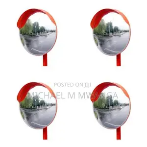 Crystal-Clear 80cm Convex Mirror