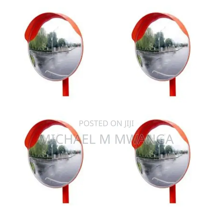 Crystal-Clear 80cm Convex Mirror