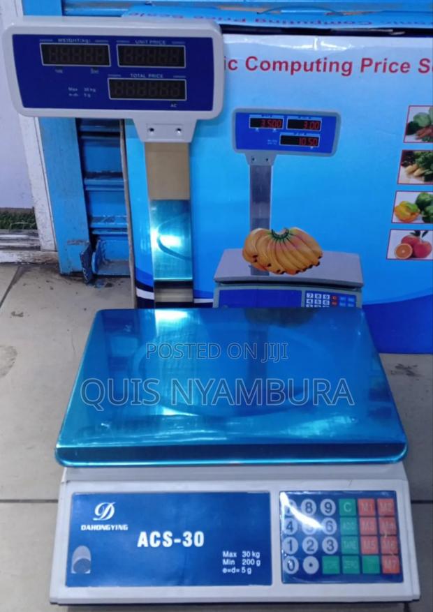 Digital Scale/Acs 30 Digital Computing Scale 30kg - main view