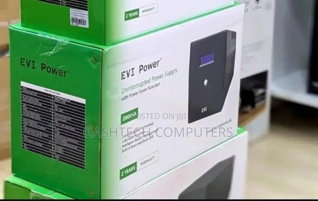 Evi 2000va / 1200w Line Interactive Ups - LCD Display, - main view