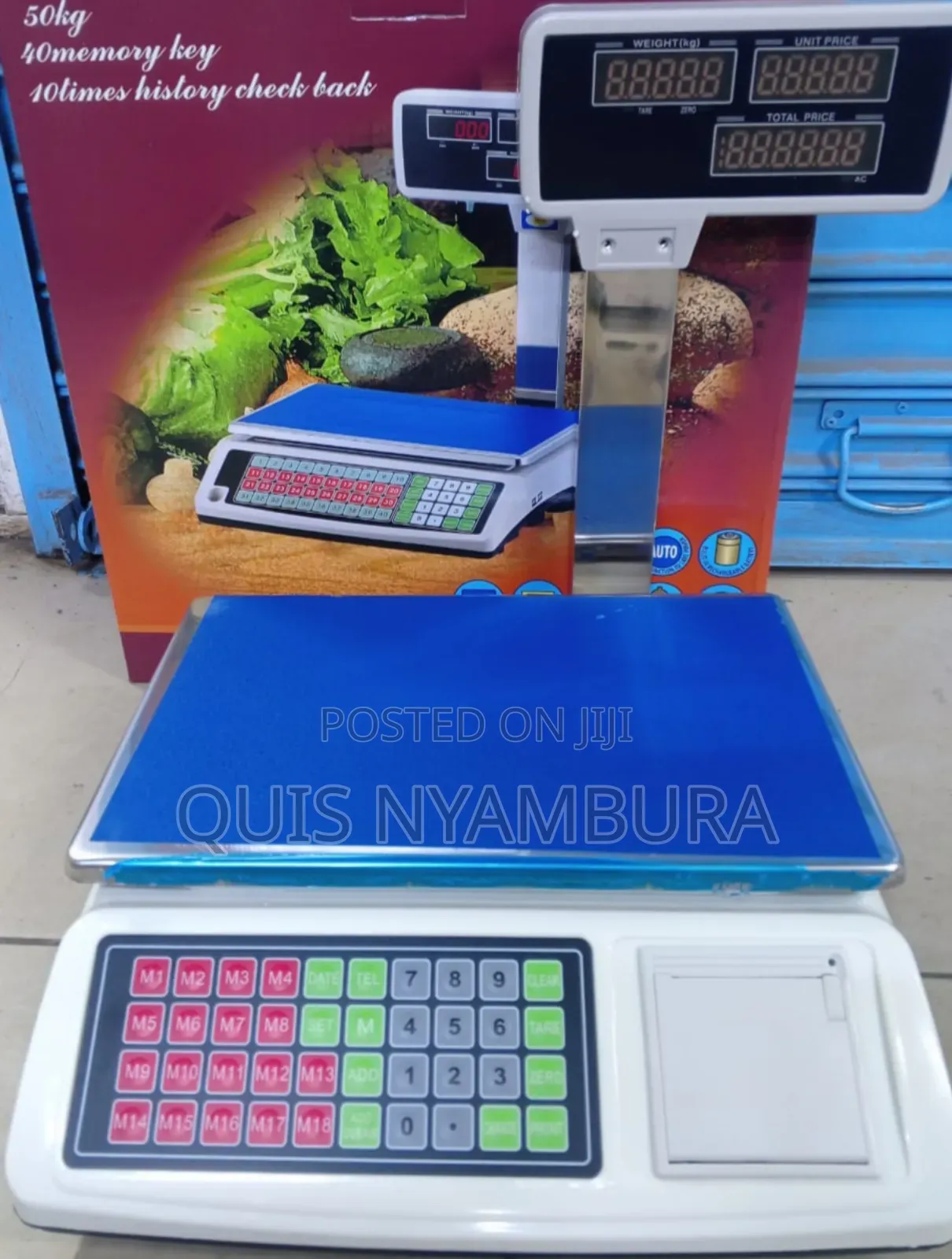 Digital Print Weighing Scale/Balance Weight Print Scale 50kg
