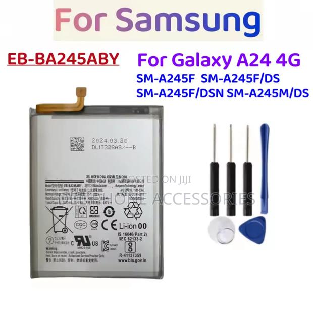 Original Battery for Samsung Galaxy A24 - thumbnail 2