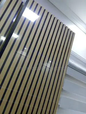 Acoustic Wood Slat Panel 0.6mx2.4m